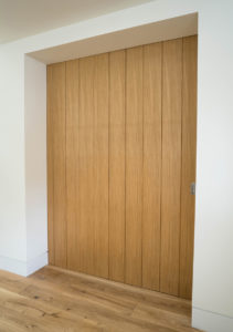 wooden plank internal door large
