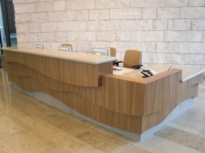 Kandd reception cabinetry