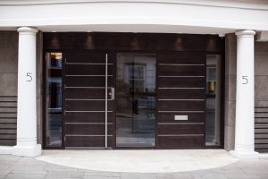 Timber Front Entrance Doors, Wood, London