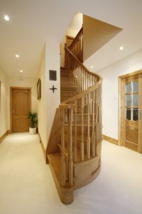 Curved staircase - London
