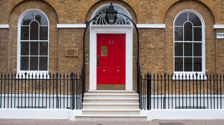 Wood Front Door and Frame - London