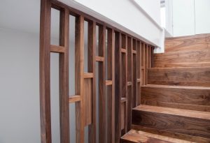 Wood staircase - K&D Joinery London