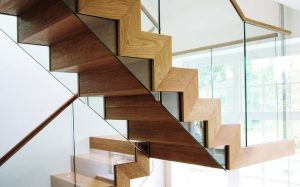 High End Wooden Staircase - K&D joinery