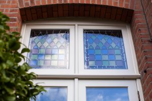 Wooden Stained Glass Casement windows, London