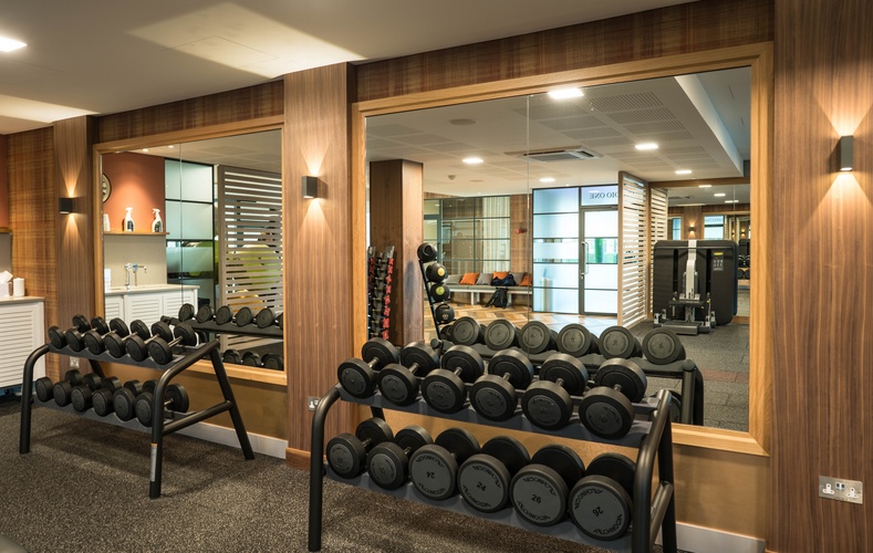 Gym woodwork - K&D Joinery London