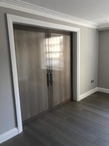 Belgravia grey internal door joinery