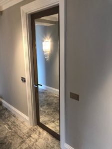 Belgravia grey internal mirrored door joinery