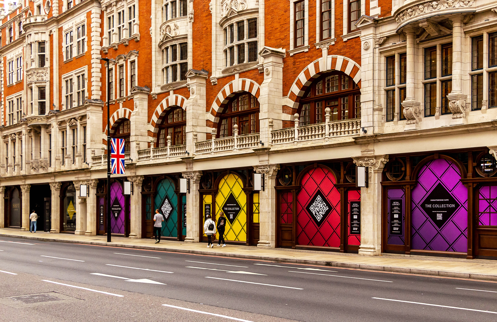 Knightsbridge shopfronts by KandD Joinery