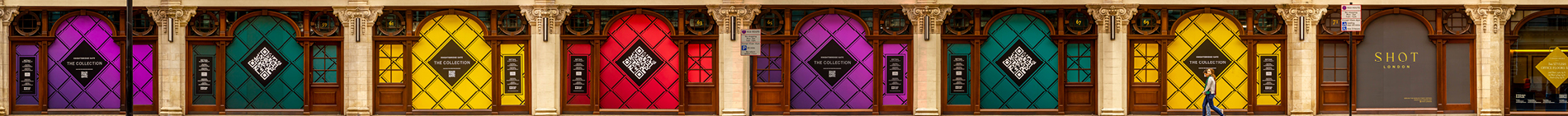 Knightsbridge Oak Shopfronts by KandD Joinery full left